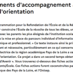 Les documents d&rsquo;accompagnement à la coéducation à l&rsquo;orientation