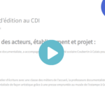Une maison d&rsquo;édition au CDI