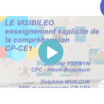 Le Visibileo – l’enseignement explicite de la compréhension